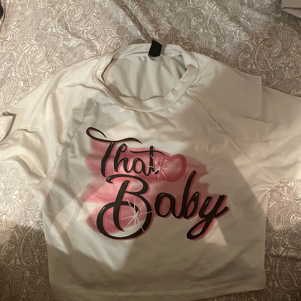 “That baby” crop top.